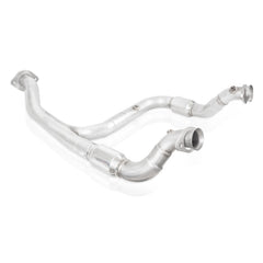 Stainless Works 15-18 F-150 3.5L Downpipe 3in High-Flow Cats Y-Pipe Factory Connection