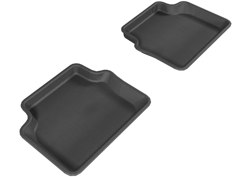 3D MAXpider 2003-2011 Saab 9-3 Kagu 2nd Row Floormats - Gray