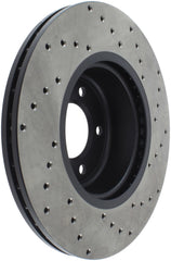 StopTech Sport Cross Drilled Brake Rotor - Rear Left