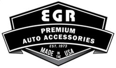 EGR 07-12 Chev Silverado 1500/2500/3500 Crw Cb In-Channel Window Visors - Set of 4 - Matte