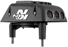 K&N Street Metal Intake System for 08-16 Harley Davidson Touring Models - Shaker Black