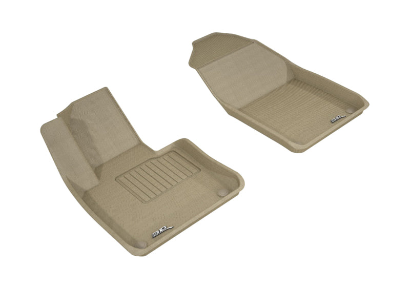 3D MAXpider 2018-2020 Volvo XC60 Kagu 1st Row Floormat - Tan