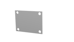 QTP Bolt-On QTEC Low Profile Cover Plate
