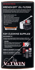 K&N 08-15 Harley Davidson Street Metal High Flow Performance Intake Kit - Black