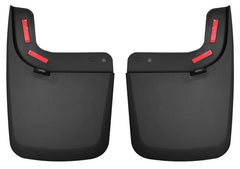 Husky Liners 17 Ford F-250 Super Duty / F-350 Super Duty Rear Mud Guards (w/ Flares) Black