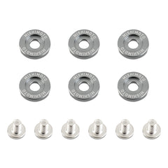 Mishimoto Large Fender Washer Kit (6pcs) - Gunmetal
