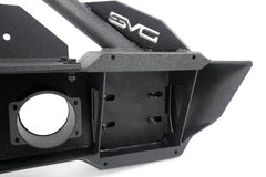 DV8 Offroad 07-18 Jeep Wrangler JK/JL FS-13 Steel Stubby Front Bumper w/ Fog Lights