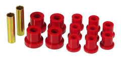 Prothane 54-62 Chevy Corvette Rear Leaf Spring Bushings - Red