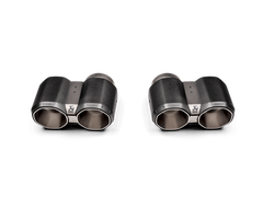 Akrapovic 2021+ BMW M3 (G80)/M4 (G82) Tail Pipe Set (Octagonal Carbon Design)