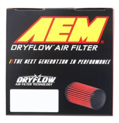 AEM 2.75 inch ID x 6 inch Base OD x 8 inch H DryFlow Conical Air Filter