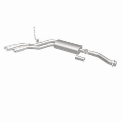 MagnaFlow 11-13 Ford F-150 Pickup Dual Same Side Before P/S Rear Tire Stainless CatBack Perf Exhaust