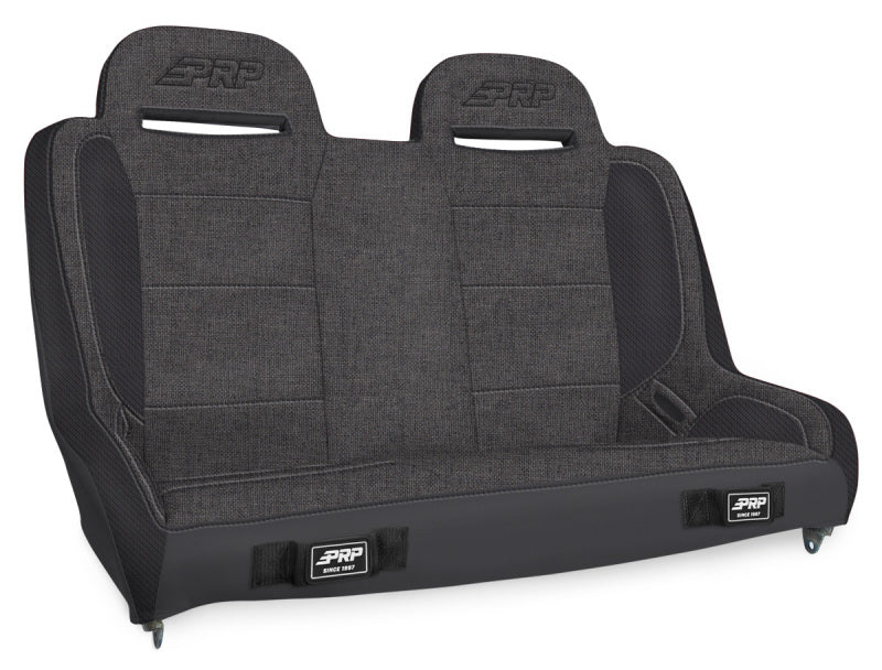 PRP Jeep Wrangler JKU/JLU Elite Series Rear Bench- Grey