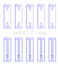 King Mazda FS-DE L4/FP L4/FS L4  DOHC 16 Valve  (Size +1.0) Main Bearing Set