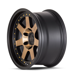 Mayhem 8300 Prodigy 17x9 / 6x135 BP / -6mm Offset / 87.1mm Hub Matte Black w/ Bronze Tint Wheel