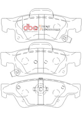 DBA 10-15 Camaro XP650 Front Brake Pads