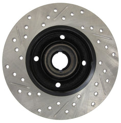StopTech 99-02 VW Cabrio/Cabriolet / 89-81 Corrado / 93-98 Golf GL Slotted & Drilled Left Rear Roto