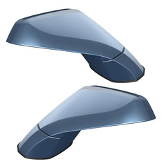 Oracle 05-13 Chevy Corvette C6 Concept Side Mirrors - Ghosted - Sonic Blue Metallic (GLB)