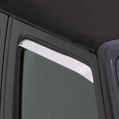 AVS 96-10 International 3000 Ventshade Window Deflectors 2pc - Stainless