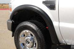 Lund 08-10 Ford F-250 SX-Sport Style Smooth Elite Series Fender Flares - Black (2 Pc.)