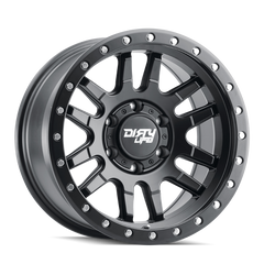 Dirty Life 9309 Canyon Pro 17x9/5x139.7 BP/0mm Offset/108.1mm Hub Matte Black Wheel - Beadlock