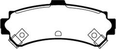 EBC 95-97 Nissan Sentra 1.6 Greenstuff Rear Brake Pads