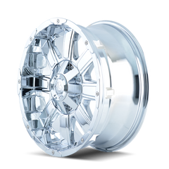 Mayhem 8030 Chaos 20x9 / 6x135 BP / -12mm Offset / 106mm Hub Chrome Wheel