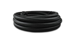 Vibrant -12 AN Black Nylon Braided Flex Hose (2 foot roll)