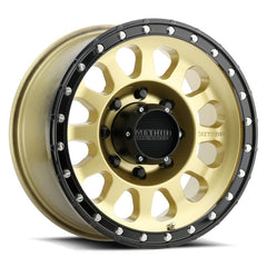 Method MR315 17x8.5 0mm Offset 8x170 130.81mm CB Gold/Black Street Loc Wheel