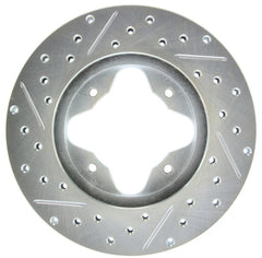 StopTech Select Sport 97 Acura CL Slotted and Drilled Left Front Rotor