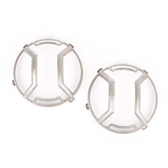 Rugged Ridge 07-18 Jeep Wrangler JK/JKU Raw Elite Headlight Euro Guards