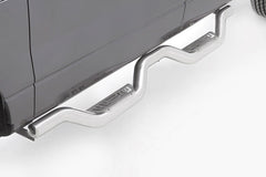 Lund 14-17 Chevy Silverado 1500 Crew Cab Latitude Nerf Bars - Polished