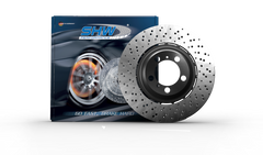 SHW 18-19 Porsche 911 GT3 4.0L w/o Ceramics Right Rear Drilled-Dimpled LW Brake Rotor (99135240880)