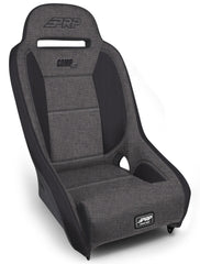 PRP Comp Elite Suspension Seat - All Grey/Black