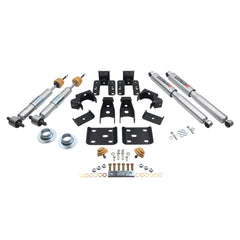 Belltech LOWERING KIT 14-17 Chevy Silverado/Sierra 1in to -2in Front/4in Rear w/ Street Perf Shocks