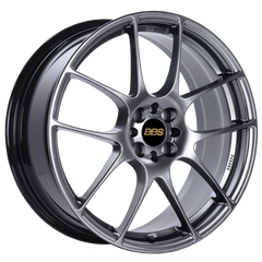 BBS RF 18x7.5 4x100 ET48 Diamond Black Wheel -70mm PFS/Clip Required