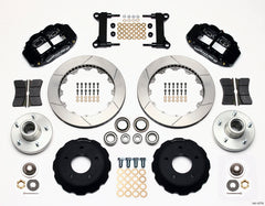 Wilwood Narrow Superlite 6R Front Hub Kit 14.00in Chevy C-10 60-87 CPP Drop Spindle
