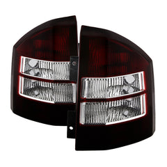 Xtune Jeep Compass 07-10 OEM Style Tail Lights Red Smoked ALT-JCOMP07-OE-RSM