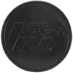 K&N Universal Rubber Filter-Round Tapered 4in Flange ID x 8in Base OD x 6.625in Top OD x 8in H