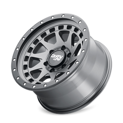 Dirty Life 9311 Enigma Pro 17x9/6x139.7 BP/-38mm Offset/106mm Hub Satin Graphite Wheel - Beadlock
