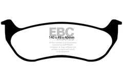 EBC 07-11 Ford Explorer Sport Trac 4.0 Yellowstuff Rear Brake Pads