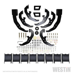 Westin 2020 Chevy Silverado 2500 Crew Cab (6.5ft Bed) PRO TRAXX Nerf Step Bars - Stainless Steel