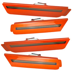 Oracle 10-15 Chevy Camaro Concept Sidemarker Set - Tinted - Inferno Orange Metallic (GCR)