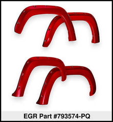 EGR 2018 Ford F150 Bolt-On Look Color Match Fender Flares - Set - Race Red