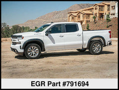 EGR 2019 Chevy 1500 Bolt-On Style Fender Flares - Set - Black