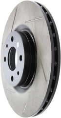 StopTech Slotted Sport Front Left Brake Rotor 12-14 Fiat 500 Abarth