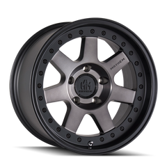 Mayhem 8300 Prodigy 18x9 / 5x127 BP / 0mm Offset / 78.1mm Hub Matte Black w/ Dark Tint Wheel