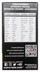 K&N Performance Oil Filter for 09-19 GM 1.4L / 1.6L / 1.8L w/ Hengst Filter Housing