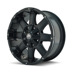 Mayhem 8030 Chaos 20x12 / 8x165.1 BP / -44mm Offset / 130.8mm Hub Matte Black Wheel