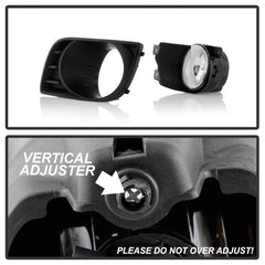 Spyder Toyota Sequoia 08-16 OEM Style Fog Lights w/OEM Fit Switch - Fog Bulbs-4145(Included) - Clear