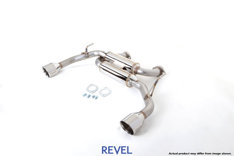 Revel Medallion Touring-S Catback Exhaust - Dual Muffler / Axle Back 14-15 Infiniti Q50 AWD/RWD